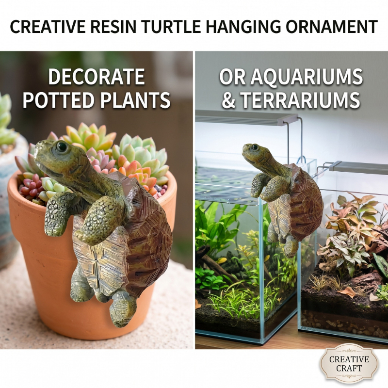 Żółw wędkarski, wisząca figurk – Aquarium Fish Pond recenzja i cena