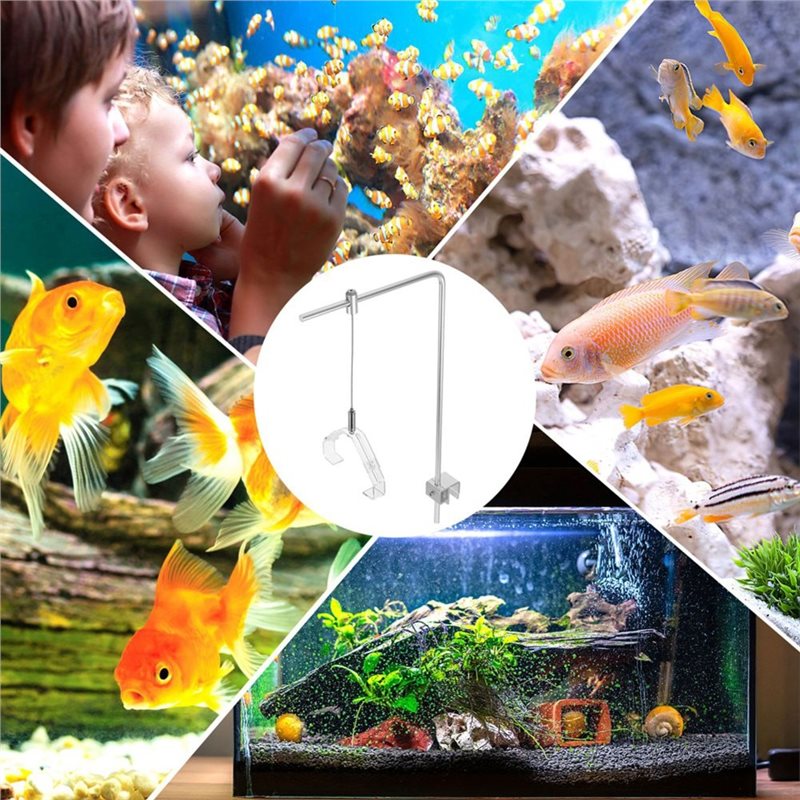 AB41-2 szt. Aluminiowy uchwyt  – Aquarium Fish Saltwater recenzja i cena