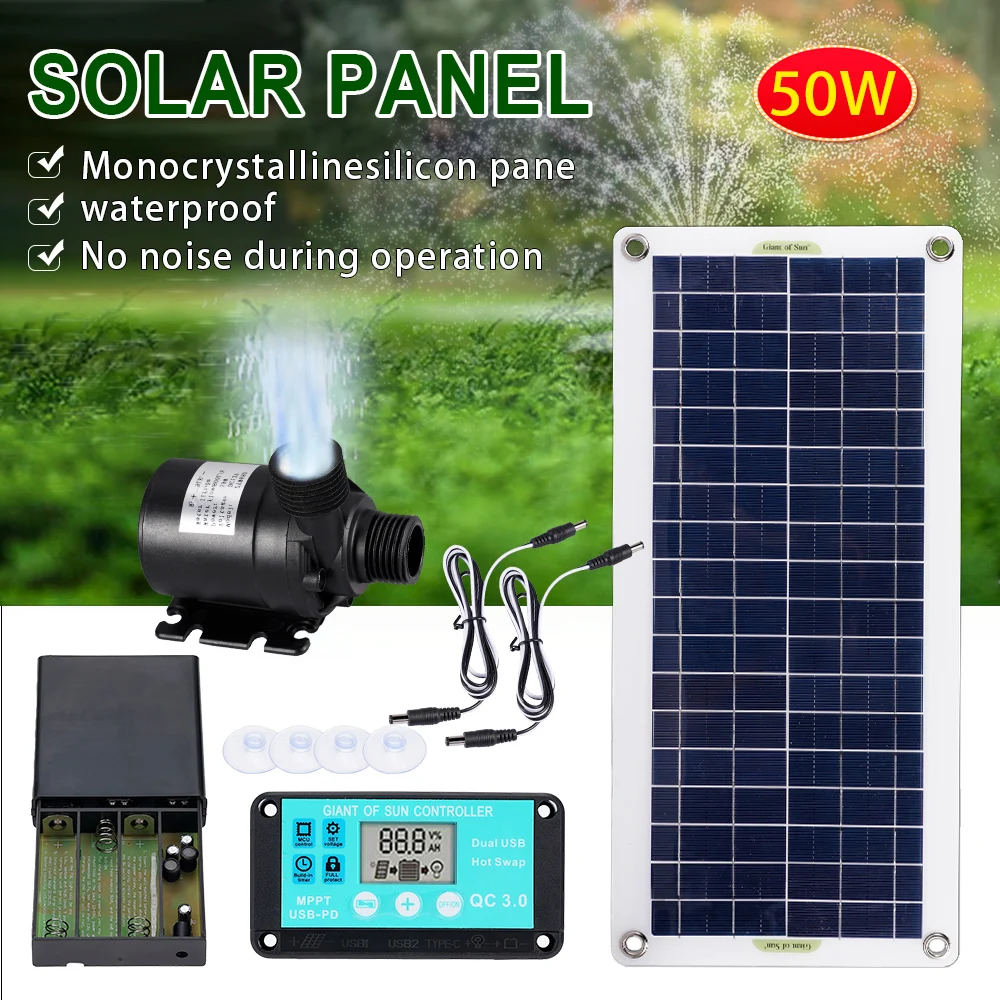 Zestaw pompy wodnej solarnej 5 – Aquarium Fish Pond recenzja i cena