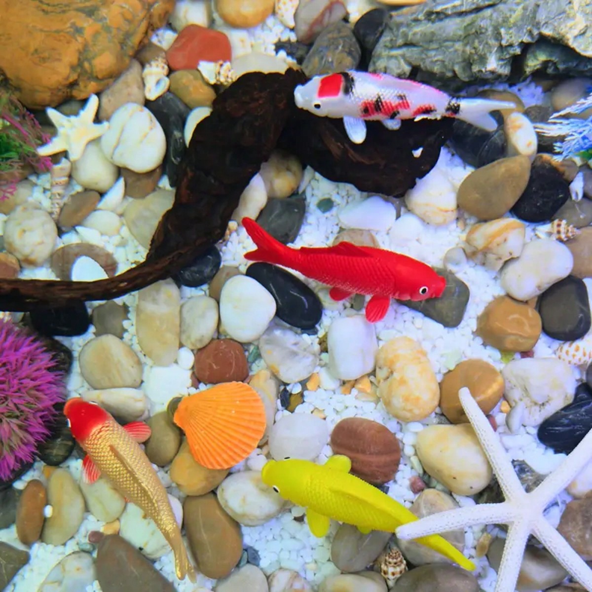 2 szt. Kolorowe sztuczne ryby  – Aquarium Fish Yellow recenzja i cena